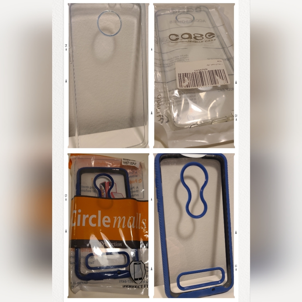 Two Cell Phone Cases Motorola Moto Z4